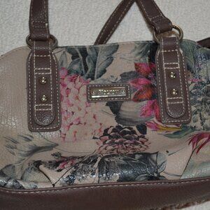 KOLTOV handbag, brown floral
